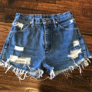 Vintage Wrangler Cutoffs